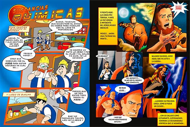 ilustracion de historiesta y comics colombia
